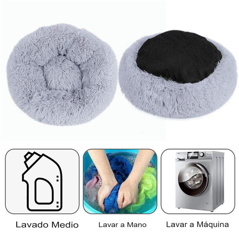 Cama Redonda Ultra Suave para Mascotas – Calidez y Confort