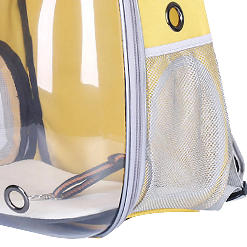 Mochila Transpirable para Mascotas con Ventana Transparente