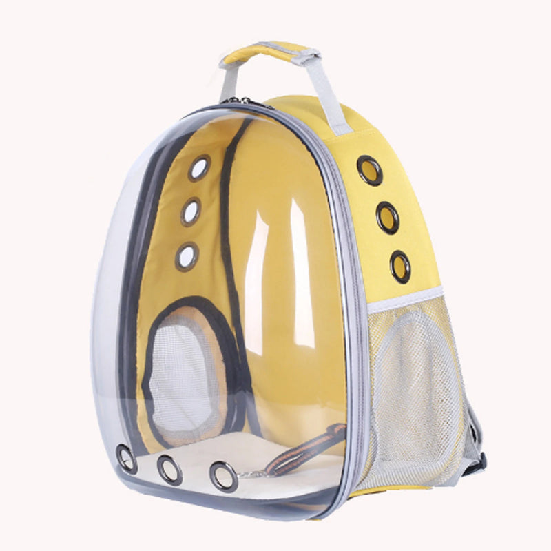 Mochila Transpirable para Mascotas con Ventana Transparente